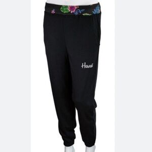 Island Design Collection Black Jogger Pant Size M
